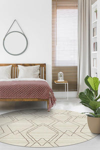 Diamond Dalia Beige Ivory Rug