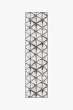 Load image into Gallery viewer, Diamond Shibori Charcoal Rug
