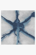 Load image into Gallery viewer, Diamond Shibori Indigo Rug
