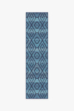 Load image into Gallery viewer, Diamond Trellis Ocean Rug
