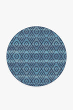 Load image into Gallery viewer, Diamond Trellis Ocean Rug
