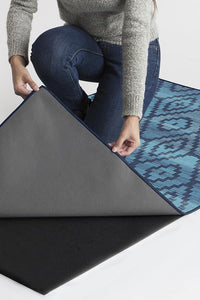 Diamond Trellis Ocean Rug