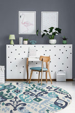 Load image into Gallery viewer, Eisley Teal Rug
