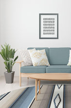 Load image into Gallery viewer, Falsa Stripes Blue Rug
