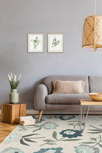 Load image into Gallery viewer, Fleur Margaritte Jade Rug
