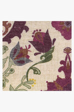 Load image into Gallery viewer, Floral Damask Mimi Purple Rug
