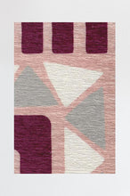 Load image into Gallery viewer, Fun Shapes Pink Rug
