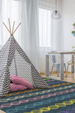 Load image into Gallery viewer, Gumdrops Teal Rug
