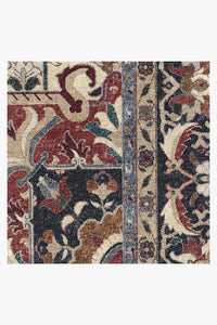 Hendesi Heriz Bordeaux Rug