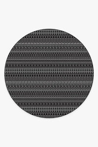 Henna Black Rug