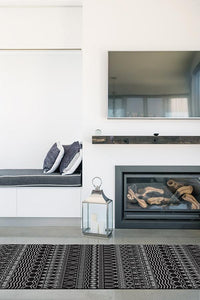 Henna Black Rug