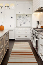 Load image into Gallery viewer, Hudson Stripe Rust Orange Rug
