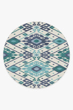 Load image into Gallery viewer, Inik Ikat Teal Rug

