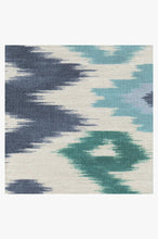 Load image into Gallery viewer, Inik Ikat Teal Rug
