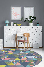 Load image into Gallery viewer, Joojee Teal Rug
