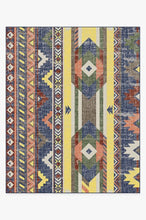 Load image into Gallery viewer, Kilim Batik Navy Rug
