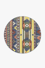 Load image into Gallery viewer, Kilim Batik Navy Rug
