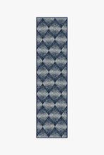 Load image into Gallery viewer, Outdoor Kumo Diamond Navy Rug
