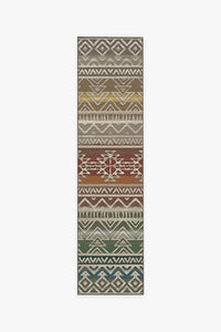 Linear Aztec Multicolor Rug