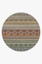 Load image into Gallery viewer, Linear Aztec Multicolor Rug
