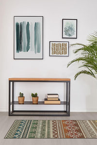 Linear Aztec Multicolor Rug