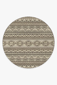 Linear Aztec Neutral Rug