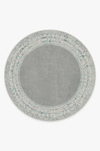 Load image into Gallery viewer, Lunja Border Teal Blue Rug
