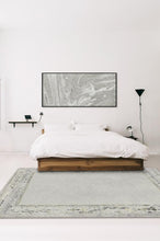 Load image into Gallery viewer, Lunja Border Yellow Grey Rug
