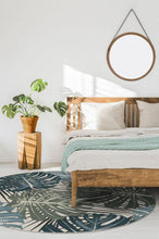 Load image into Gallery viewer, Monstera Jade Rug
