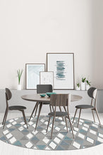 Load image into Gallery viewer, Pico Diamond Teal Rug
