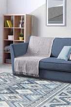 Load image into Gallery viewer, Pueblo Blue Rug
