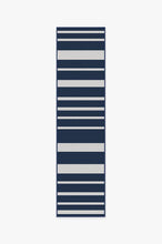 Load image into Gallery viewer, Outdoor Sailmaker Stripe Blue Rug
