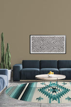 Load image into Gallery viewer, Saltillo Turquoise Rug
