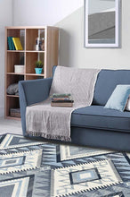 Load image into Gallery viewer, Santa Fe Blue Rug
