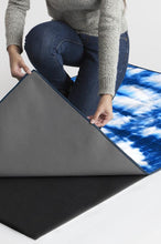 Load image into Gallery viewer, Shibori Ichi Indigo Rug
