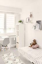 Load image into Gallery viewer, Sleepy Sheep Soft White Rug
