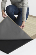 Load image into Gallery viewer, Solid Bordered Natural Rug
