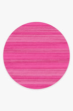 Load image into Gallery viewer, Solid Tonal Fuchsia Pink Rug
