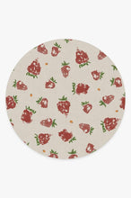 Load image into Gallery viewer, Strawberries Red Rug
