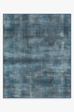 Load image into Gallery viewer, Sudaria Solid Cosmic Blue Rug
