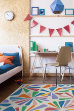 Load image into Gallery viewer, Sunburst Multicolor Rug
