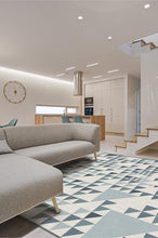 Load image into Gallery viewer, Tierce Teal Rug
