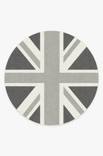 Load image into Gallery viewer, Union Jack Grey Rug
