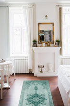 Load image into Gallery viewer, Victoria Teal Green Rug
