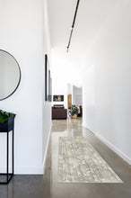 Load image into Gallery viewer, Watercolor Herringbone Cream Rug
