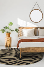 Load image into Gallery viewer, Zebra Gold Rug
